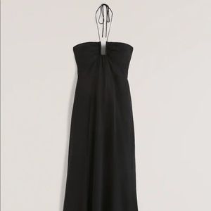 NWT Abercrombie & Fitch Halter Maxi Dress